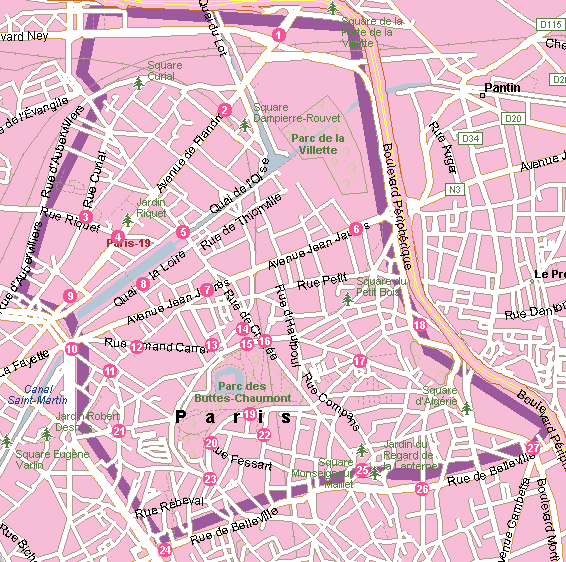 plan de
paris