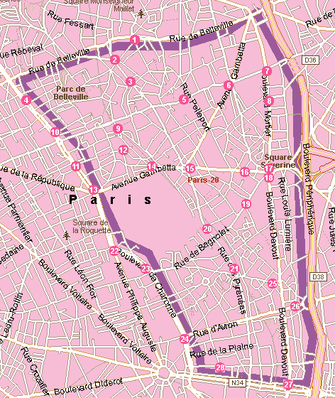plan de
paris