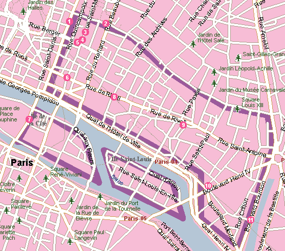 plan de paris